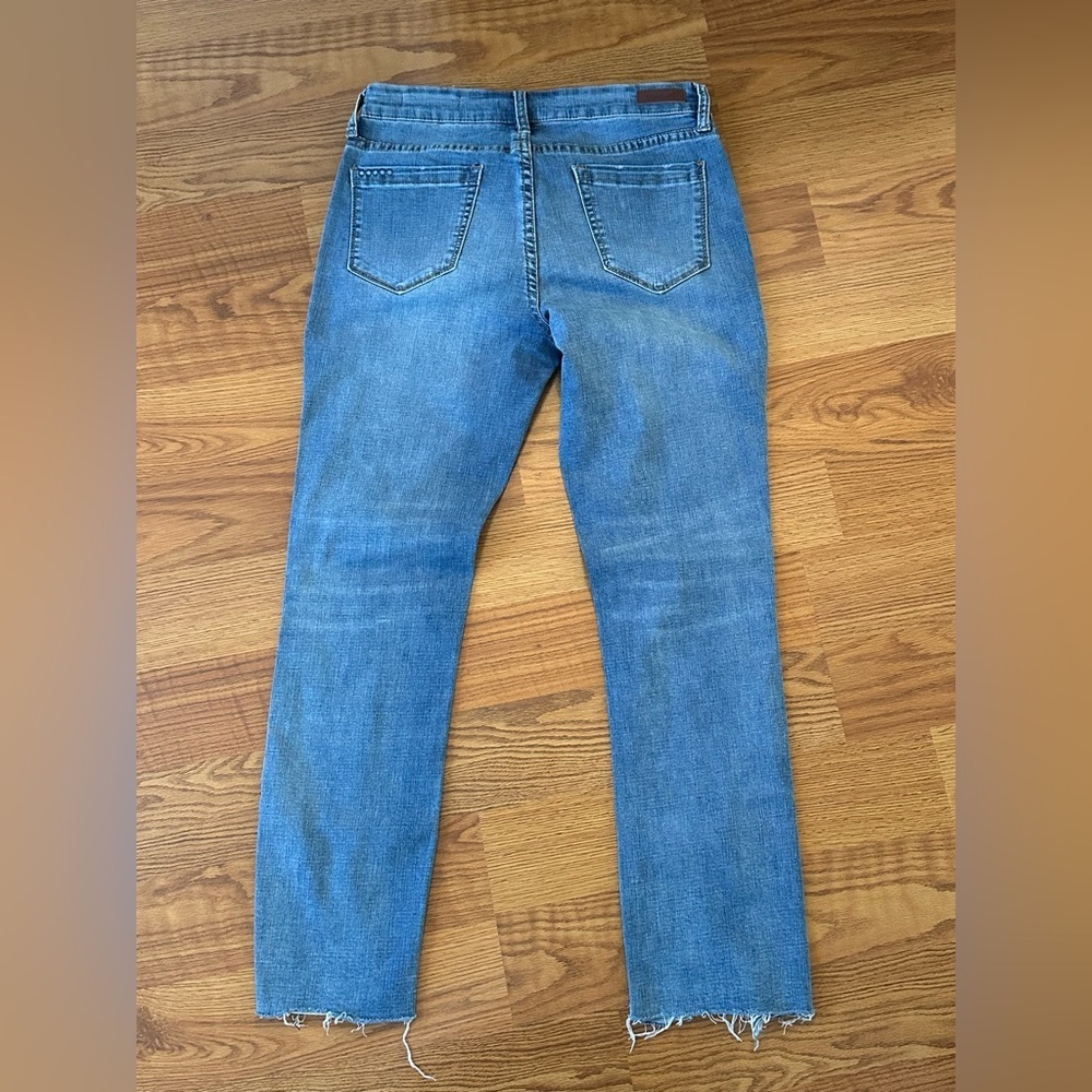 BlankNYC Skinny Classique Size 28 Light Dark Shade Denim Jeans. Inseam 26” - Picture 3 of 5